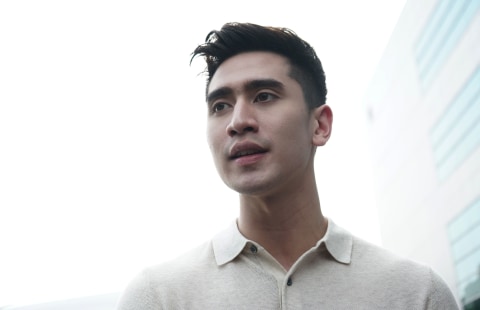 Artis Verrell Bramasta saat hadir ditemui dikawasan Tendean, Jakarta, Kamis, (28/11).  Foto: Ronny