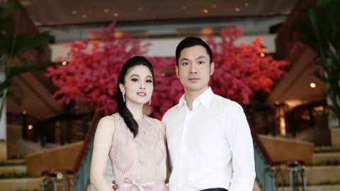 Sandra Dewi dan suami. Foto: Instagram/@sandradewi88