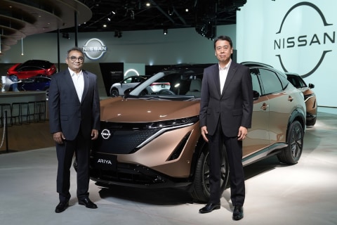 Peluncuran mobil listrik Nissan Ariya. Foto: dok. Nissan