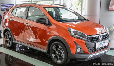 Perodua Axia Kembaran Daihatsu Ayla Punya Varian Crossover Kumparan Com