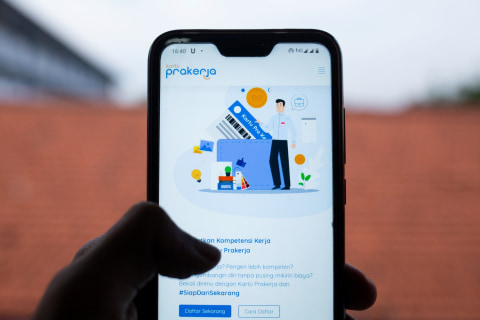 Ilustrasi daftar kartu Prakerja. Foto: Dicky Adam Sidiq/kumparan