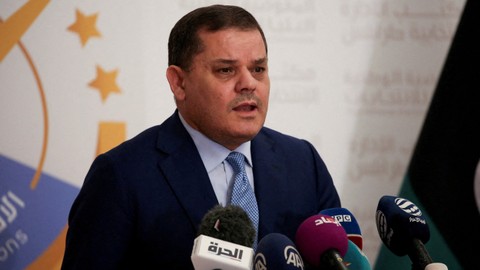 Perdana Menteri Libya Abdulhamid al-Dbeibah. Foto: Hazem Ahmed/REUTERS