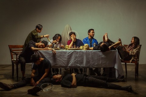 Feast, baru saja merilis single terbarunya berjudul 'Dalam Hitungan' Foto: Sun Eater