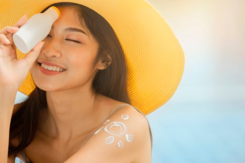 Ilustrasi Sunscreen untuk Kulit Berminyak. Foto: Shutter Stock