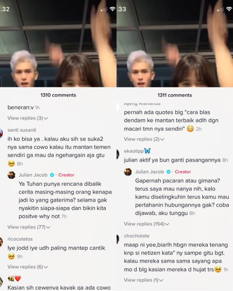 Disebut Suka Gonta Ganti Pacar Julian Jacob Ungkap Pernah Diselingkuhi Mantan Kumparan Com