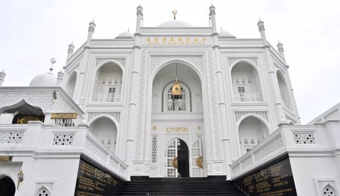 Masjid Ramlie Musofa. Foto: AFP/Adek Berry