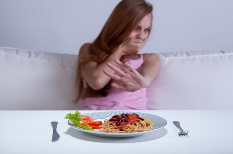 Ilustrasi tidak nafsu makan Foto: Shutter Stock