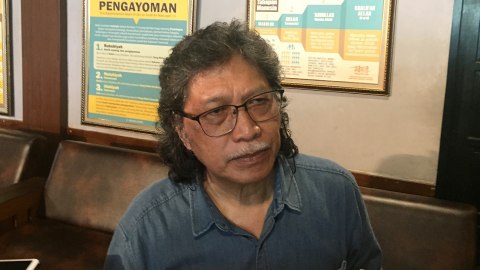 Budayawan dan sastrawan, Emha Ainun Nadjib atau Cak Nun. Foto: Arfiansyah Panji Purnandaru/kumparan