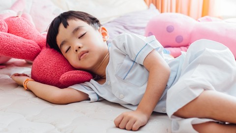 anak tidur siang Foto: Shutterstock