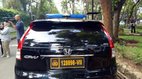 Mobil patwal. Foto: Adim Mugni/kumparan