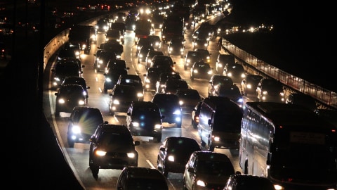 Ilustrasi Macet. Foto: Antara/Risky Andrianto