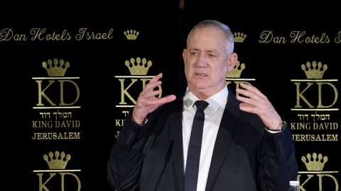 Benny Gantz. Foto: Emmanuel DUNAND/AFP