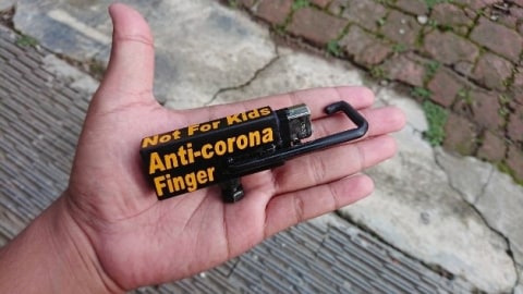 Mahasiswa UNDIP Ciptakan Anti-corona Finger untuk Cegah Penyebaran COVID-19 (1)