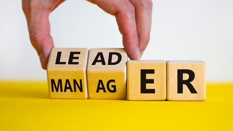 Ilustrasi leader dan manager. Foto: Shutterstock