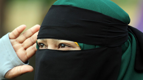 Santri Jamaah Tarbiyah Islamiah Mazhab Syaf'i di Aceh. Foto: ANTARA FOTO/Rahmad