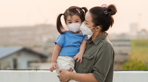 5 Cara Melindungi Anak dari Bahaya Polusi Udara. Foto: Shutter Stock