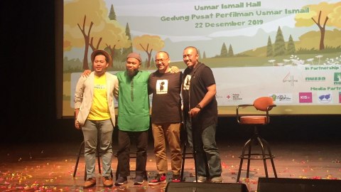 Konferensi Pers Jelajah Nussa 2020, Usmar Ismail Kuningan, Jakarta Selatan, Minggu (22/10).  Foto: Giovanni/kumparan 