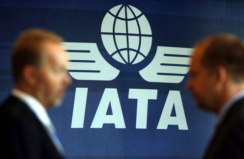 Ilustrasi International Air Transport Association (IATA). Foto: AFP