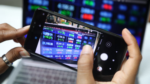 Ilustrasi saham Foto: kumparan