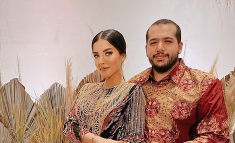 Tasya Farasya dan suami. Foto: Instagram @tasyafarasya