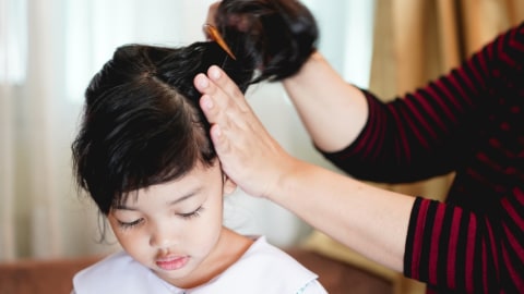 ilustrasi  rambut anak. Foto: Shutterstock