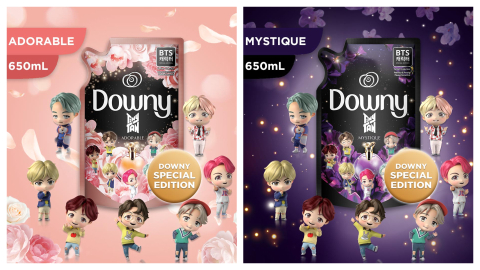 Downy Kolaborasi dengan TinyTAN BTS, Hadirkan Produk dan Kemasan Edisi Spesial