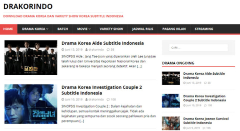 Drakorindo Tayangkan Berbagai Drama Korea Populer Sayangnya Situs Ilegal Kumparan Com