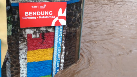 Pos Pantau Sunter-Pasar Ikan Siaga 3, Warga Sekitar Sungai Waspada Banjir