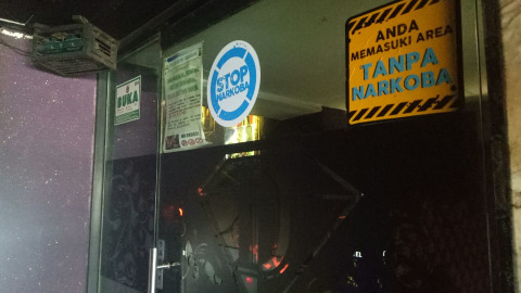 Lokasi penangkapan Indra J Piliang. Foto: Aria Pradana/kumparan