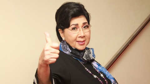 Penyanyi Titiek Puspa Foto: Munady Widjaja