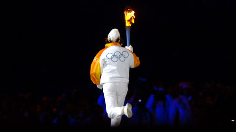 Ilustrasi Api Olimpiade. Foto: Shutterstock