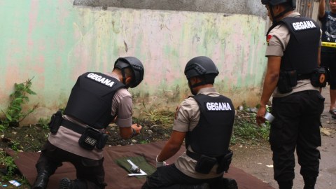 Ilustrasi Gegana Foto: Muhammmad Iqbal/Antara