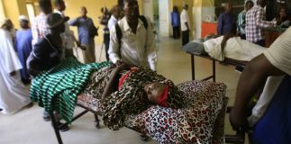 Ilustrasi pasien di sebuah rumah sakit Sudan. Foto: AFP