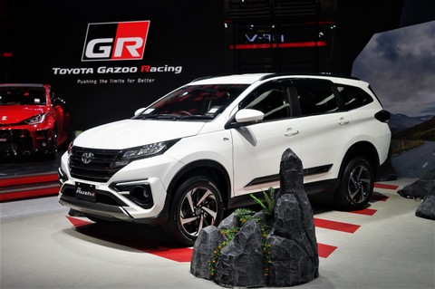 Toyota Rush GR Sport di GIIAS 2021 Foto: Muhammad Ikbal/kumparan