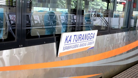 KA Turangga. Foto: KAI