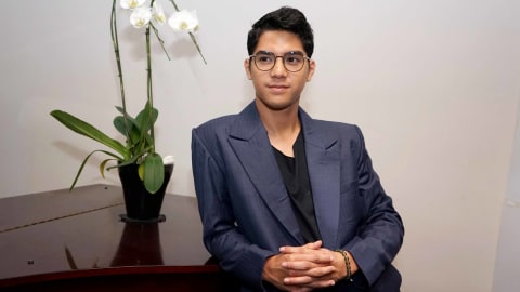 Artis Al Ghazali saat hadir di konferensi pers film Kembalinya Anak Iblis di Grand Indonesia, Jakarta, Selasa, (3/9). Foto: Ronny