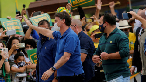 Wapres Brasil, Hamilton Mourão, Positif Corona (2)