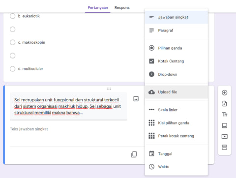 Cara Membuat Soal Di Google Form Untuk Siswa Bisa Esai Atau Pilihan Ganda Kumparan Com