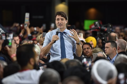 Perdana Menteri Kanada, Justin Trudeau. Foto: AFP/DON MACKINNON