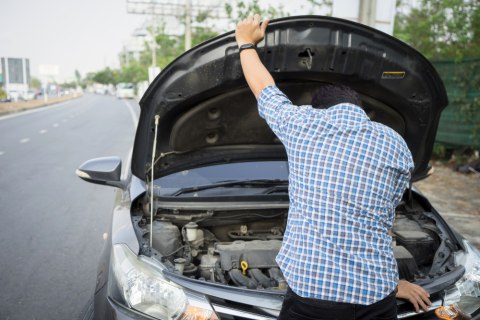 Ilustrasi mobil mogok Foto: Shutterstock