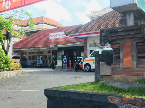 Suasana RSUD Wangaya. Foto: Denita BR Matondang/kumparan