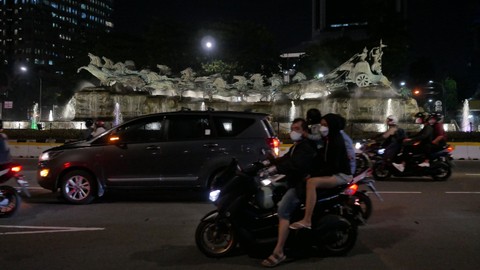 Foto: Menikmati Jakarta yang Berbeda di Malam Tahun Baru (15)