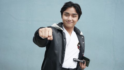 Leon Dozan saat ditemui di kawasan Tendean, Jakarta, Kamis, (20/2).  Foto: Ronny