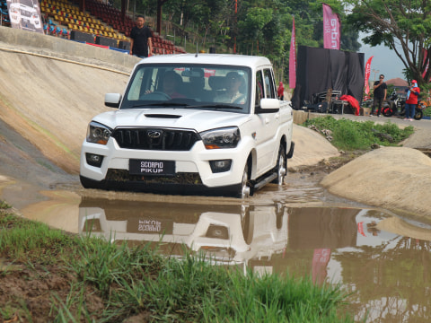 Mahindra Scorpio Pikap yang resmi dipasarkan di Indonesia. Foto: Ghulam Muhammad Nayazri / kumparan