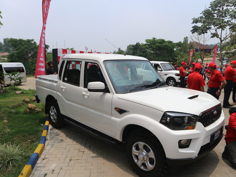 Mahindra Scorpio Pikap yang resmi dipasarkan di Indonesia. Foto: Ghulam Muhammad Nayazri / kumparan