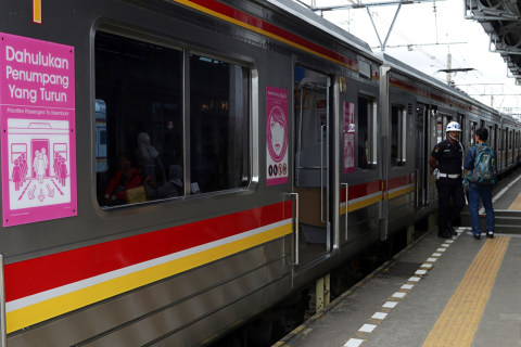 Gerbong perempuan. Foto: Fanny Kusumawardhani/kumparan