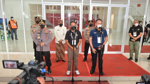 Menpora-Polri Rapat Gabungan Bahas Kerumunan Suporter di Jakarta dan Bandung