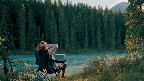 Ilustrasi digital nomad. Foto: Getty Images