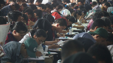 Try Out SMBPTN PDIP di Mal Seasons City Foto: Irfan Adi Saputra/kumparan