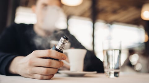 Ilustrasi vape Foto: Shutterstock